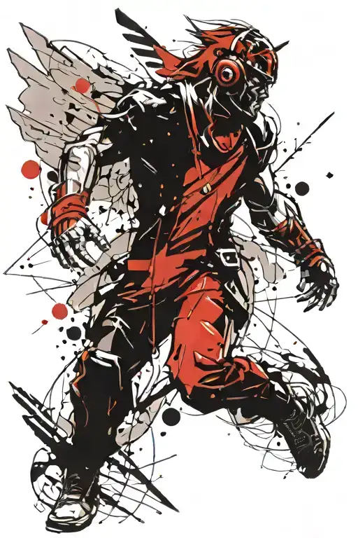 Combate Angel Vs Demo Human Character