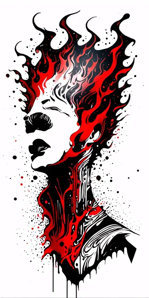 Phenolic Rising Flames Neck Transforming