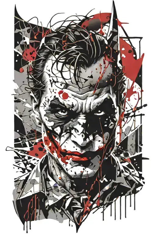 Batman Joker Face