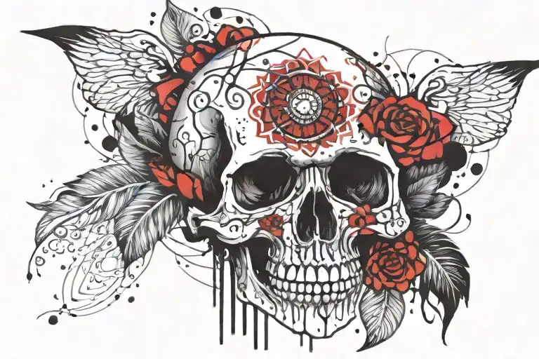 Mandala Skull