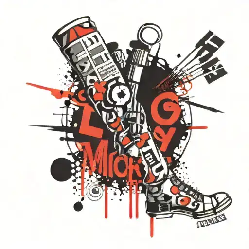 Text On Leg More Money More Funny