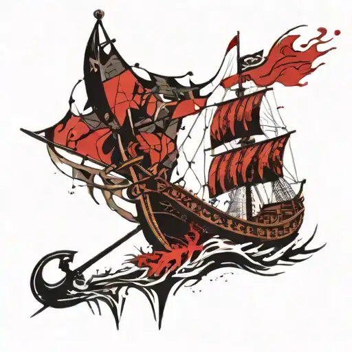 Viking Warrior Viking Ship