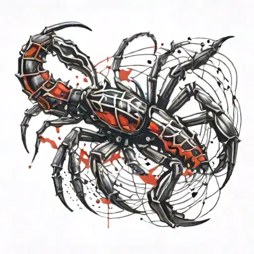 Skelet Scorpion