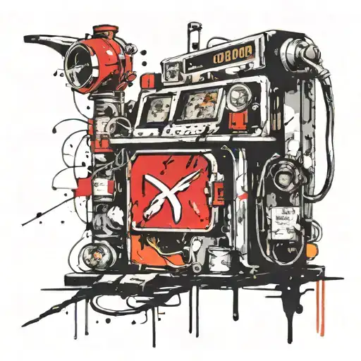 Baby Sinclair Gas Station