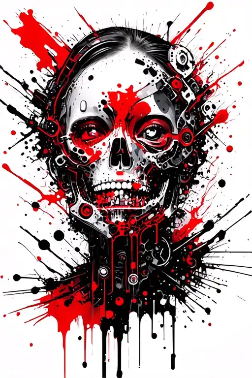 Biomechanical Circutboad Cyberpunk