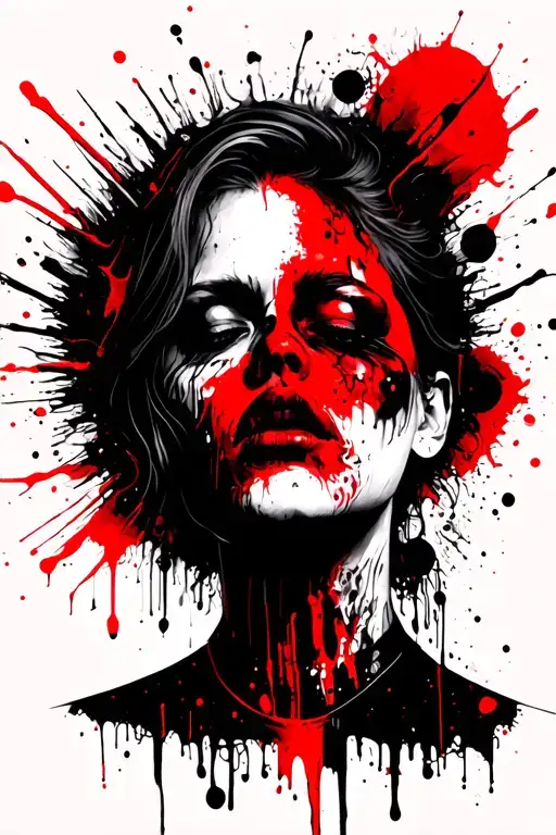 Depression Depicted As A Dark