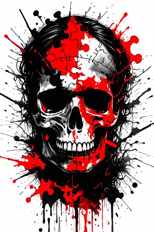 Justice And Death And Puzzle Pieces