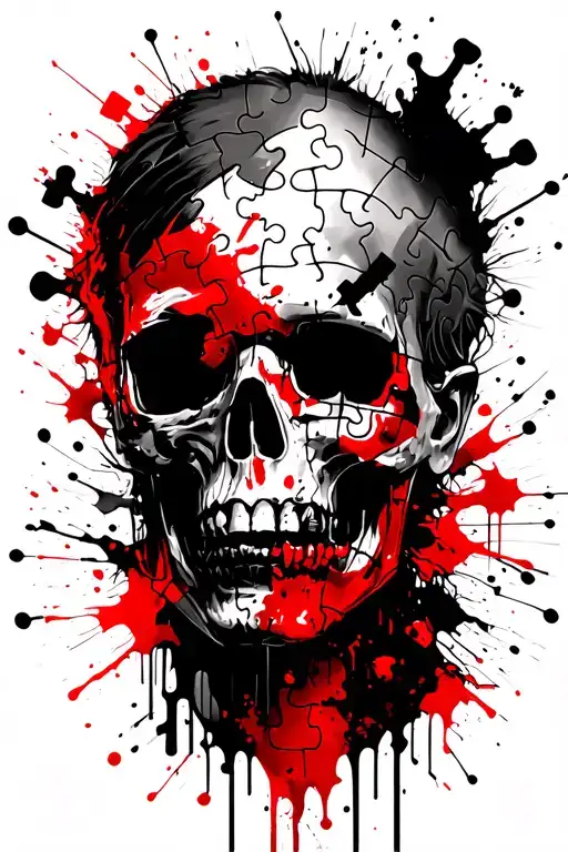 Justice And Death And Puzzle Pieces