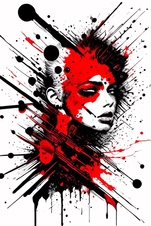 Abstract Tattoo Design