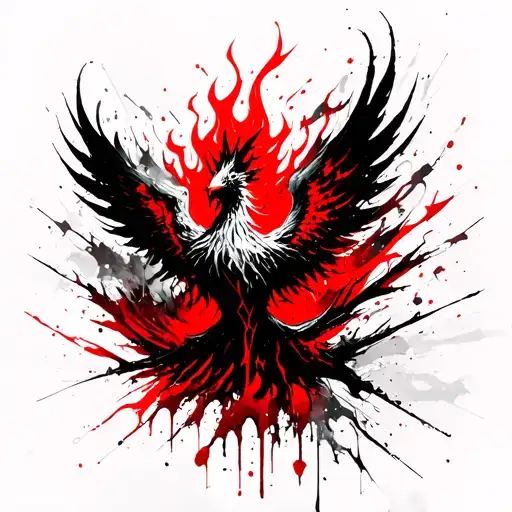 Phoenix Rising Flame