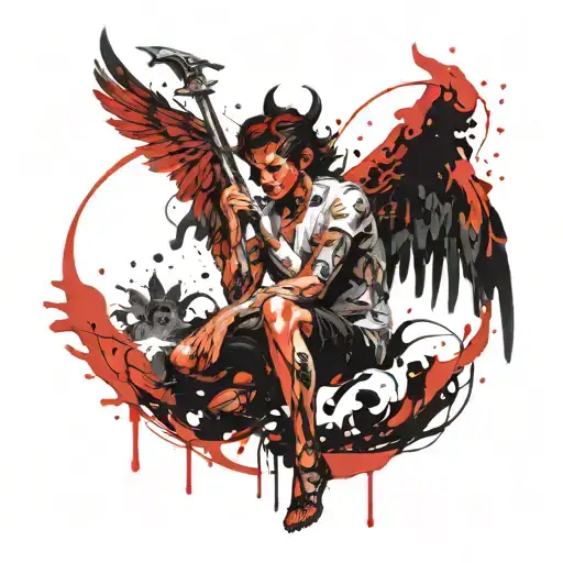 Demon In The Form Of God's Favourite Angel