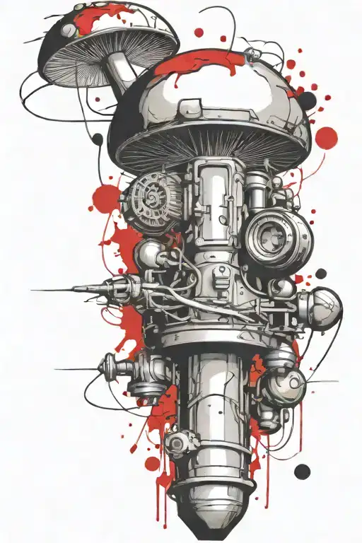 Mushroom Grenade Mixed Together