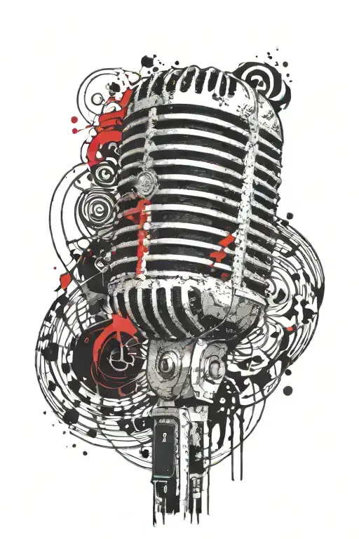 A Mic Vintage Shure 55Sh Microphone