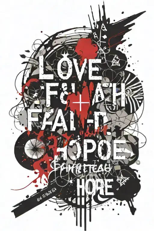 Love Faith Hope Written