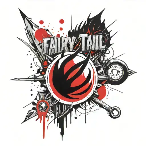 Fairy Tail Logo With Homonculus Fma Logo Incorporated