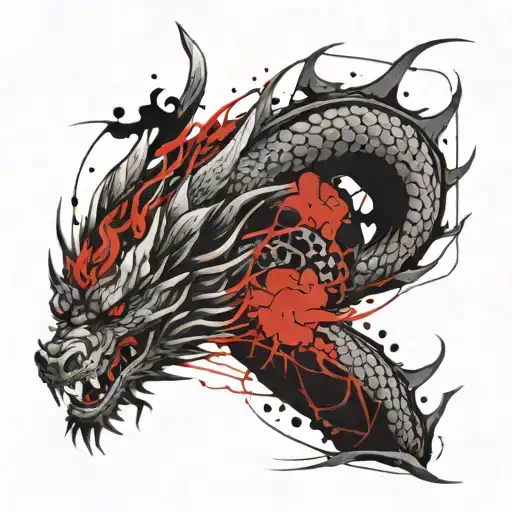 Japanese Dragon Modern