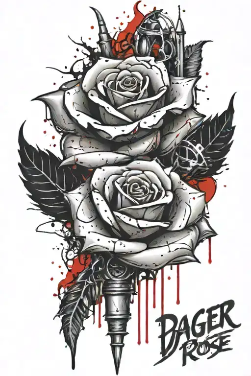 Dagger Blood Rose