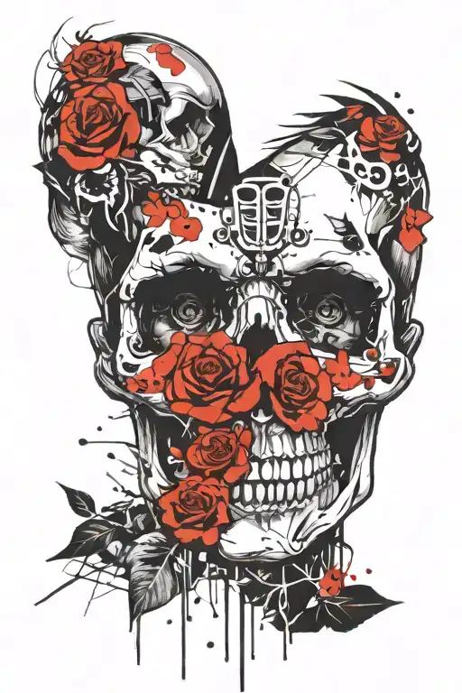 Female Skull Style