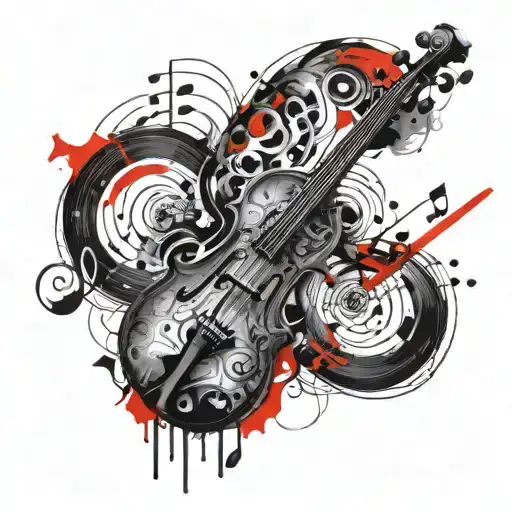 Music Notes Violin Key