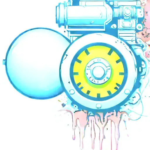 Mushroom Grenade Wired Explosive Device Or Bomb And Timer Running