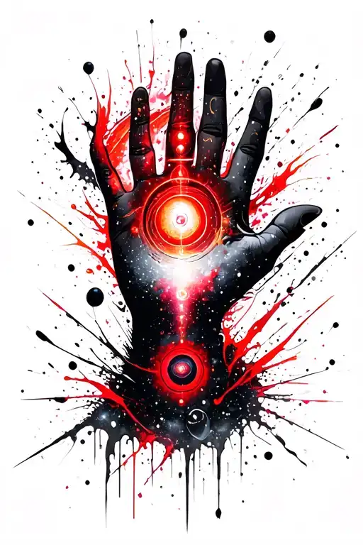 Chakra Planets Galaxy Universe Handofgod