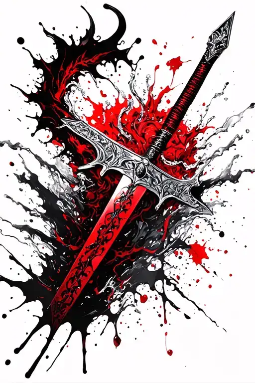 Black Clover Anime Demon Slayer Water Breathing Sword