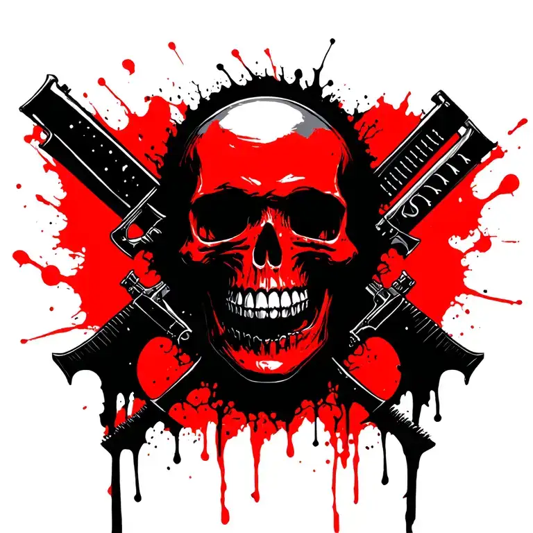 Darkness Death Skulls Weapons Trees Darkness Smile Evil