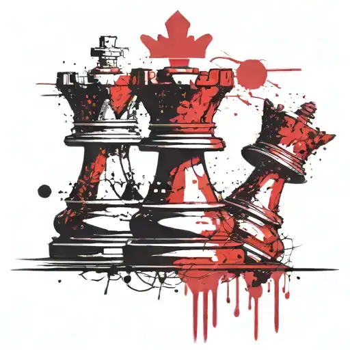 A Pawn Chess With The Shadow Of King Crown