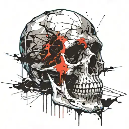 The Skull Is Evil Hate Life Is The Way