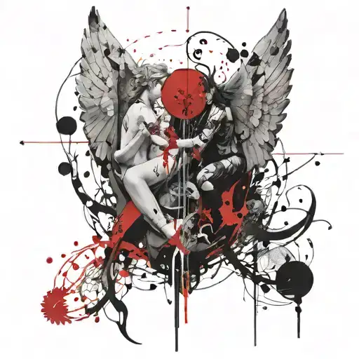 Angel And Demon Balance Libra Nature Cosmos