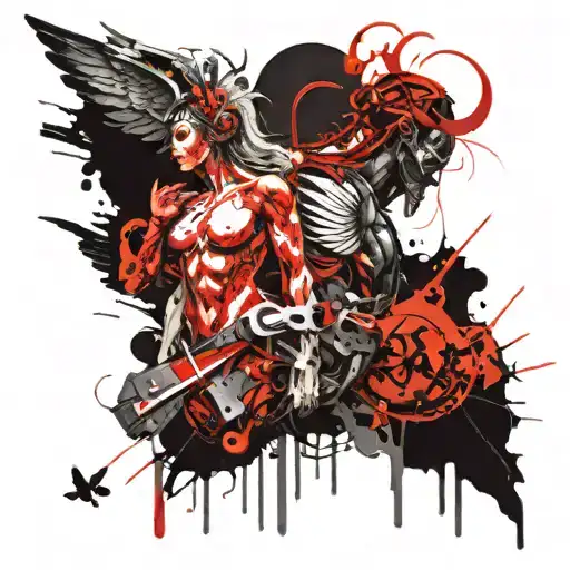 The Demon And The Angel Time Nature Space