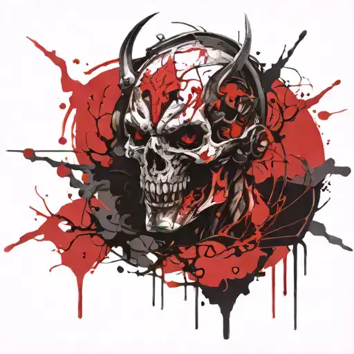 Demon Shadow Blood Evil