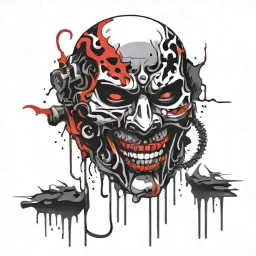 Mask Of Good And Evil Blood Demon