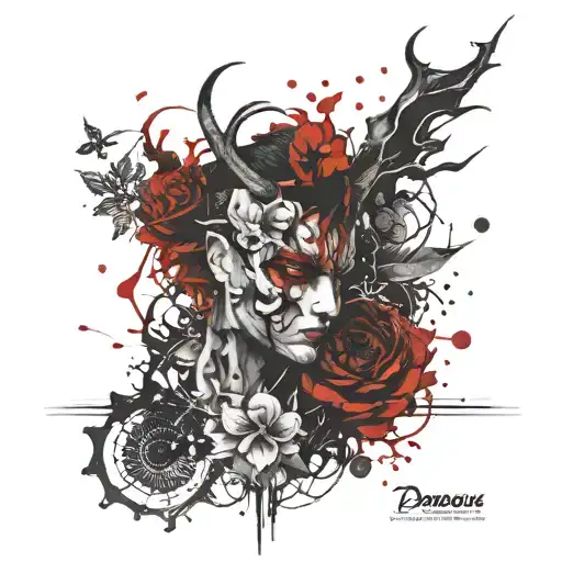 The Two-faced Demon Flowers Blood