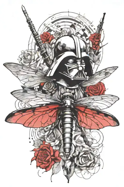 Darth Vader Dragonfly
