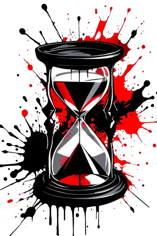 Hourglass Made Of Triangles