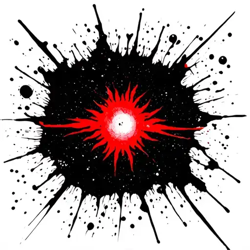 Sun Beaming Over The Universe