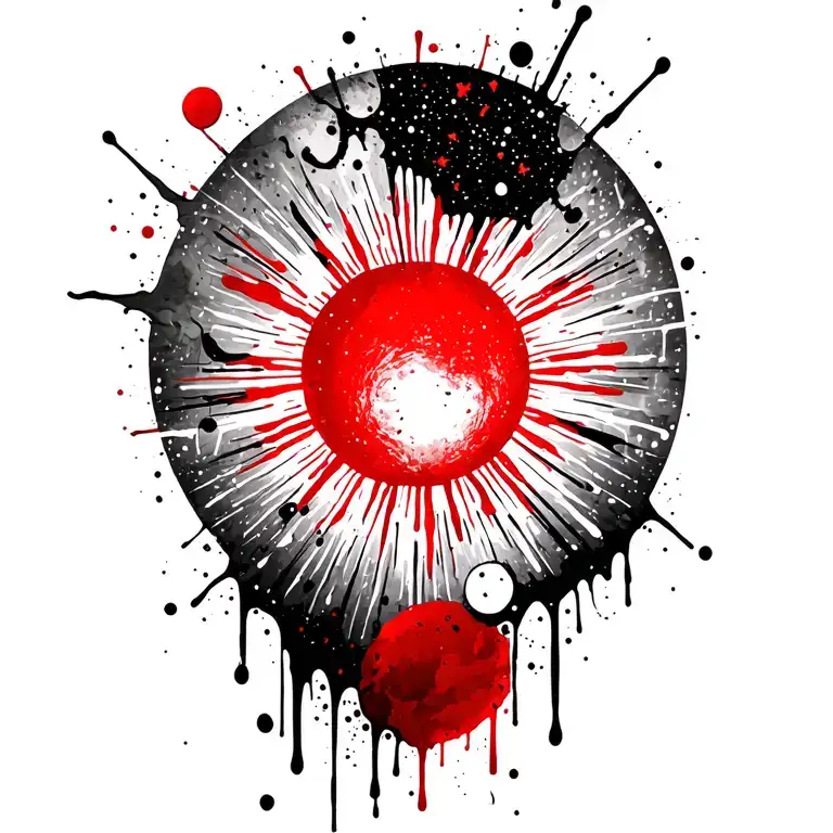 Sun Beaming Over The Universe