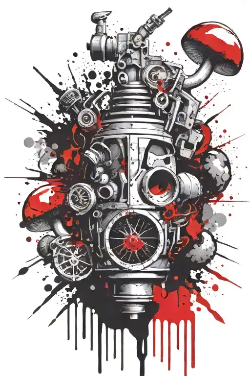 Boomers Grenade Exploding Inconspicuouslmushrooms