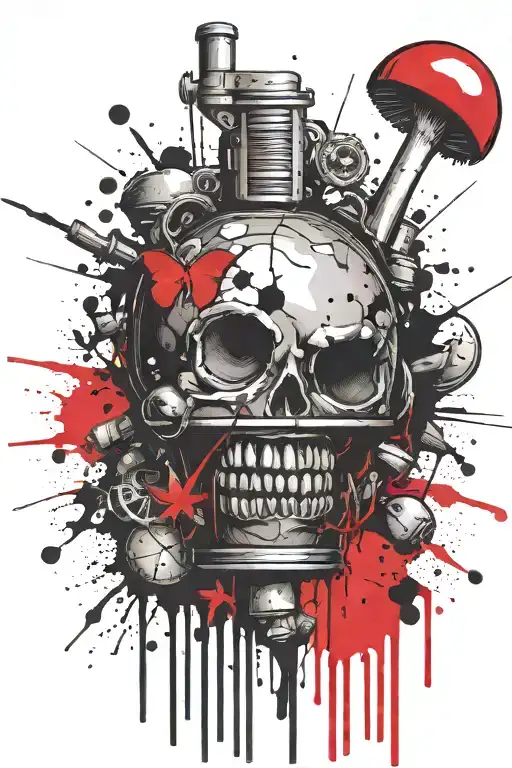 Boomers Grenade Exploding Inconspicuouslmushrooms