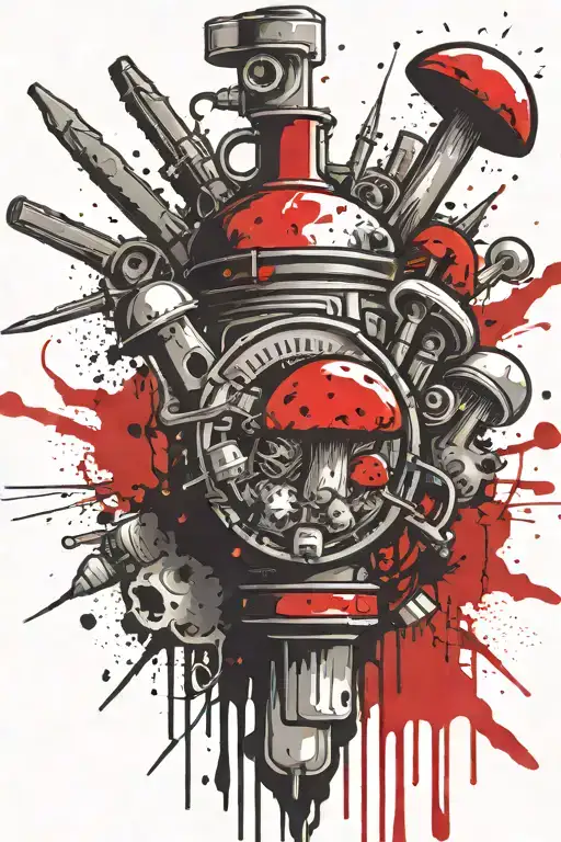 Boomers Grenade Exploding Inconspicuouslmushrooms