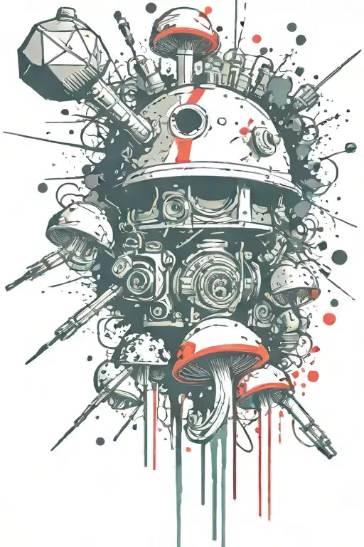 Boomers Grenade Exploding Inconspicuouslmushrooms