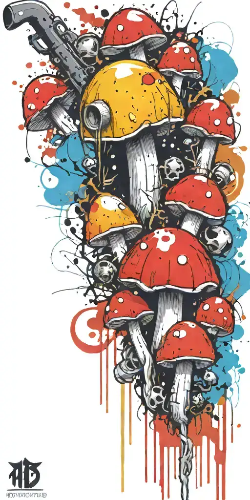 Gangster Mushroom Grenade Boomers