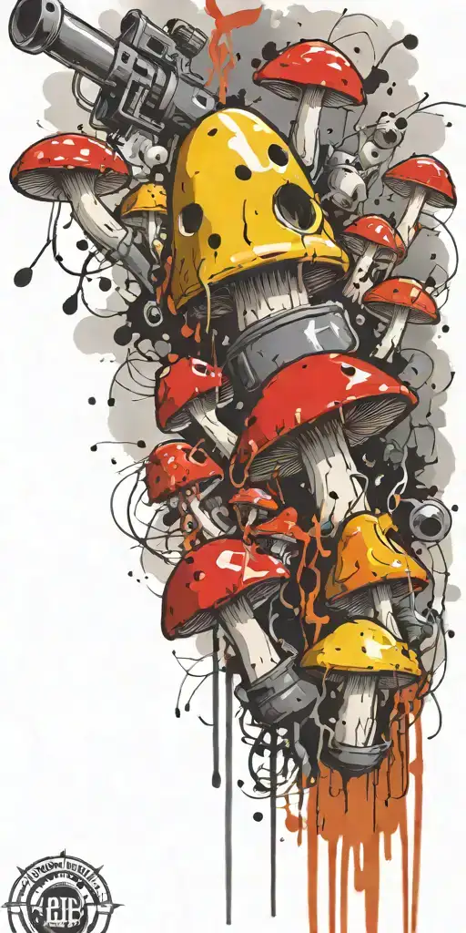 Gangster Mushroom Grenade Boomers