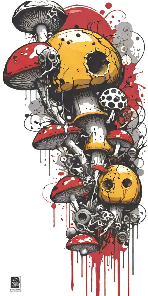 Gangster Unconscious Mushroom Grenade Boomers
