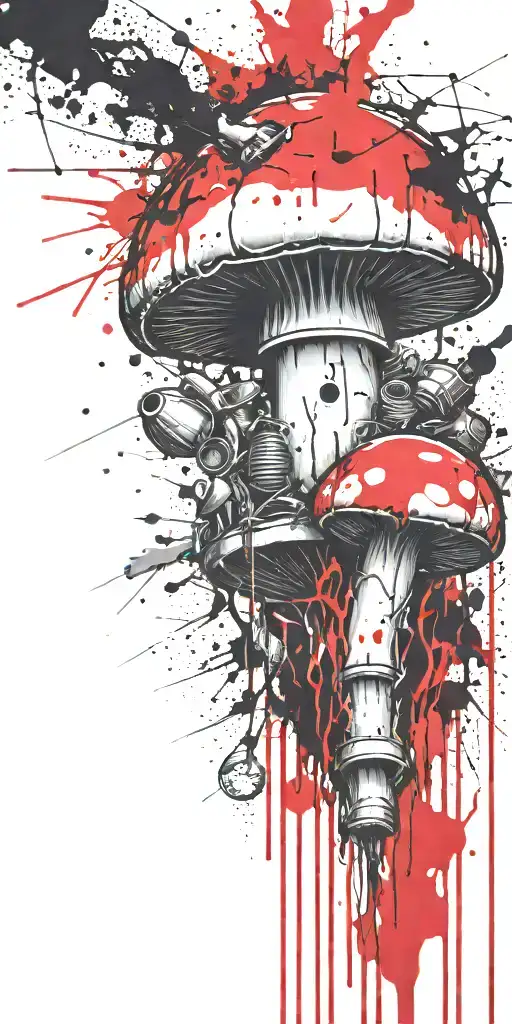 Imconscious Mushroom Grenade Mixed Together