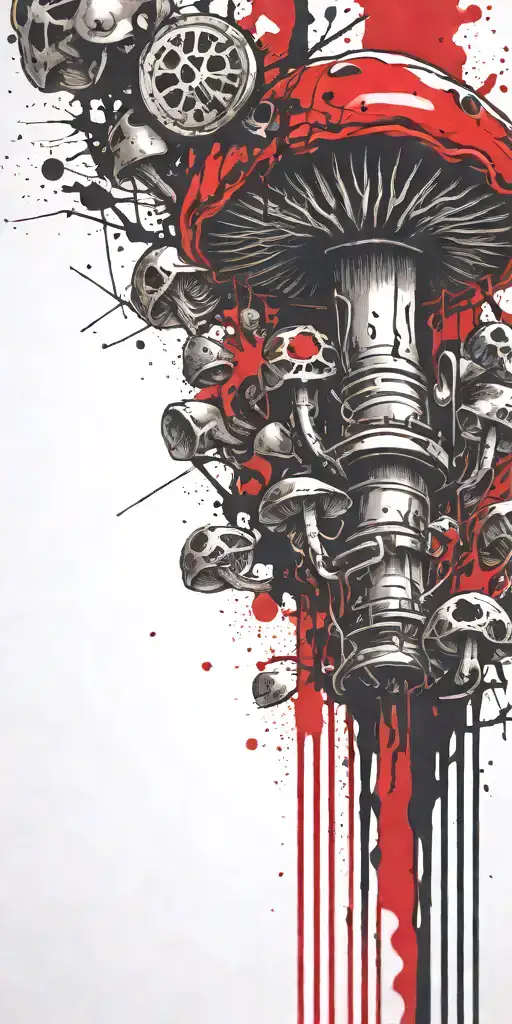 Trippy Shroom Grenade Mixed Together