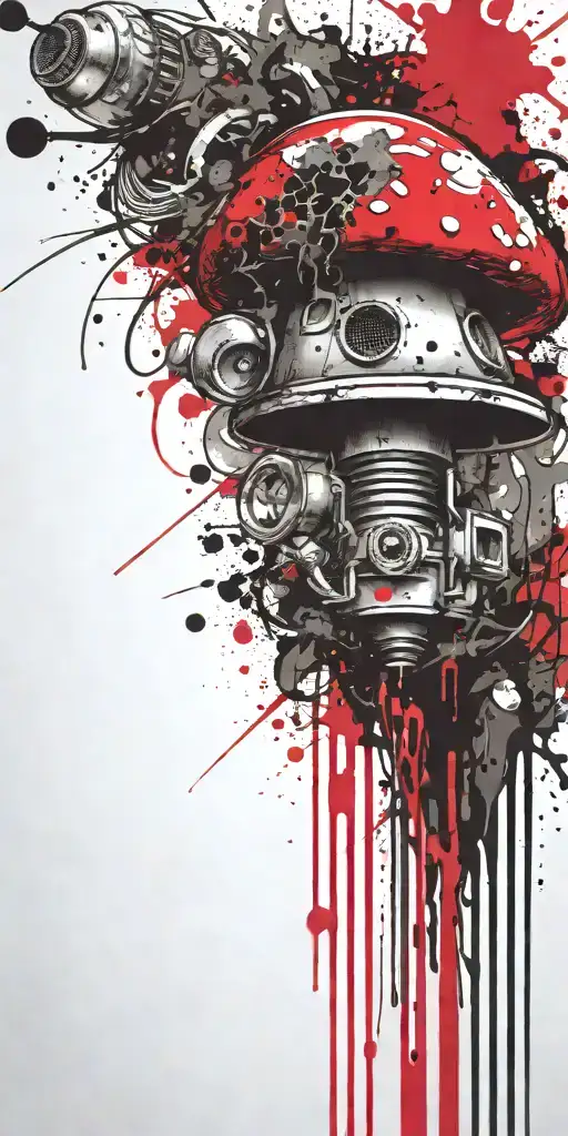 Inconspicuous Hippy Shroom Grenade Mixed Together