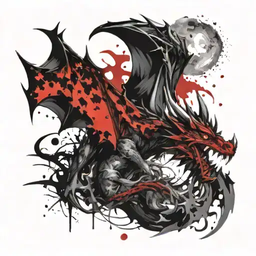 Stars Forming A Dragon