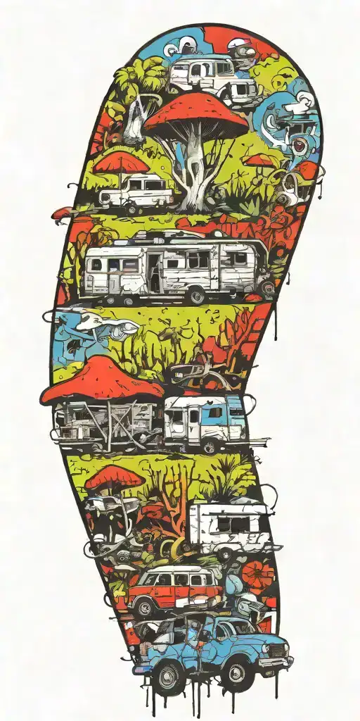 Trailer Park Wrecked By Grenade On Shrooms